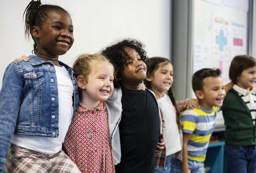 Students together